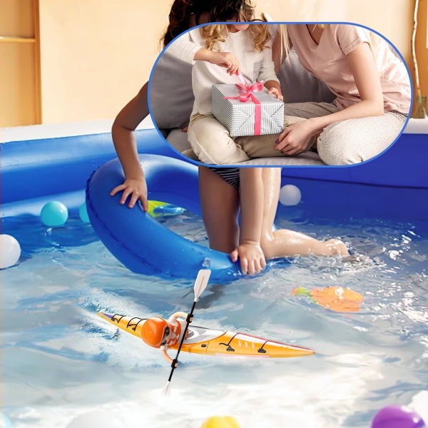 Remote Control Boats with LED Light for Kids, 2.4Ghz RC Boat for Pool and Lakes Carousel 7