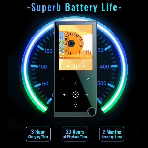 80GB MP3 Player,Music Player with Bluetooth,with A High-Capacity Battery Inside, Carousel 11