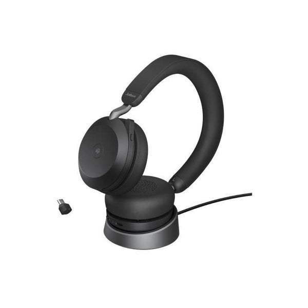 Jabra Evolve2 75 with Charging Stand - MS Stereo USB-C (27599-999-889) Carousel 1