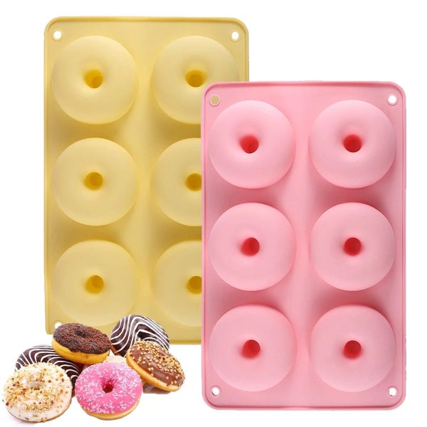2PCS Donut Mold Cake Baking Mould Pan Carousel 1