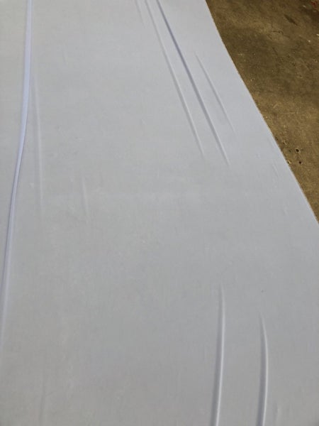 Ice Blue coloured Chiffon 140cm x 4 metres Paula Ryan Fabric Carousel 2