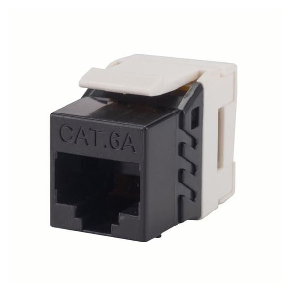 Dynamix Slimline Cat6A UTP Jack - Black (FP-C6AUTP-02BK) Carousel 1