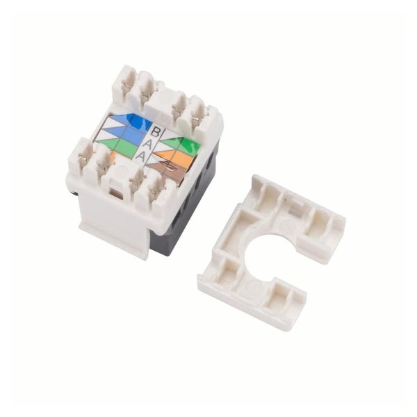 Dynamix Slimline Cat6A UTP Jack - Black (FP-C6AUTP-02BK) Carousel 4