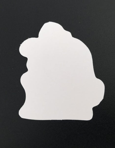 ** BANKSY ART ** 1 x Sticker - Photographer takes pic of Flower (4.6cm) Carousel 2