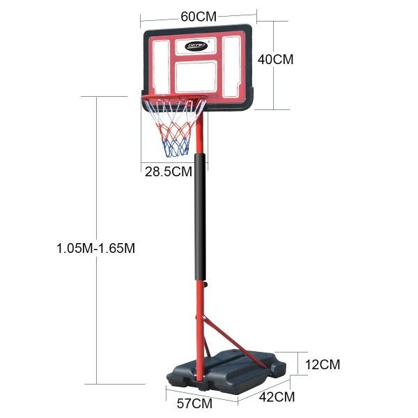 Basketball Hoop Stand for Kids 1.05-1.65m Carousel 12