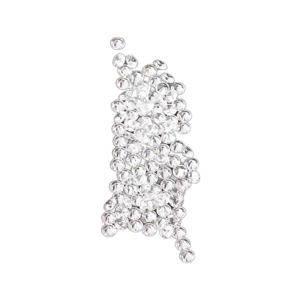 fake diamonds craft rhinestones rhinestones set 100pcs Transparent Rhinestones Carousel 2