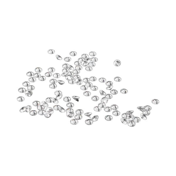 fake diamonds craft rhinestones rhinestones set 100pcs Transparent Rhinestones Carousel 1