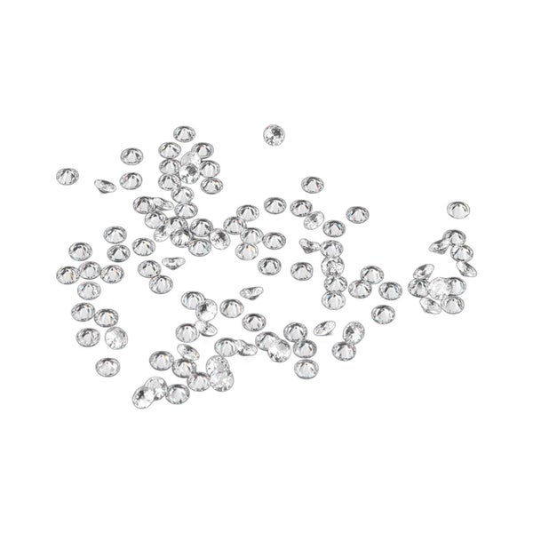 fake diamonds craft rhinestones rhinestones set 100pcs Transparent Rhinestones Carousel 8