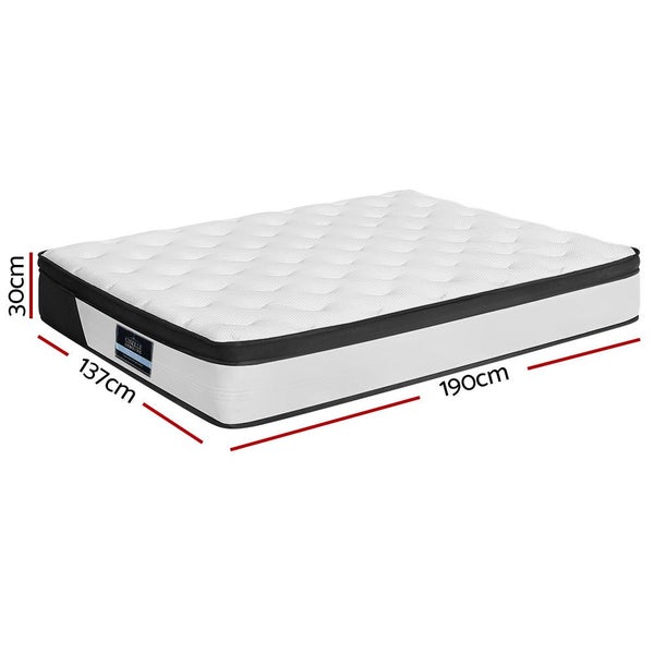 Giselle Bedding 30Cm Mattress Euro Top Double Mattresses Carousel 2