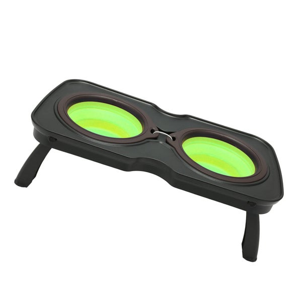 raised dog bowl elevated bowls foldable elevated dog bowls folding elevated dog Carousel 2
