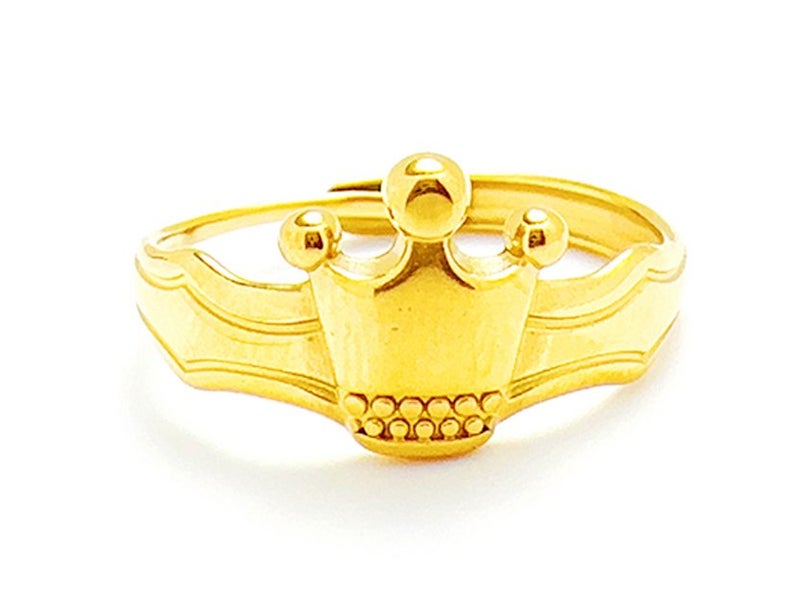 Open Design Gold-Plated Titanium Band Carousel 1