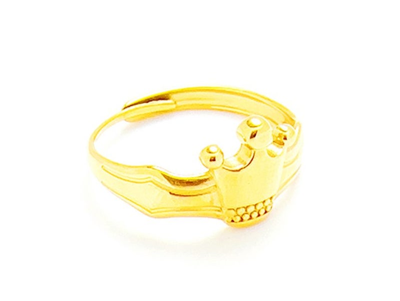 Open Design Gold-Plated Titanium Band Carousel 2