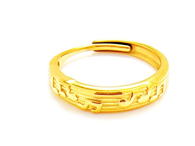 Open Design Gold-Plated Titanium Band Carousel 1