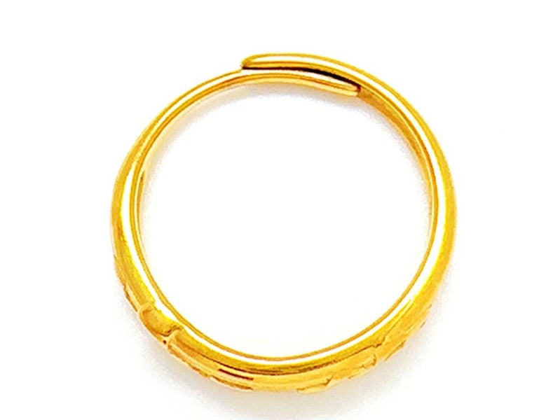 Open Design Gold-Plated Titanium Band Carousel 2
