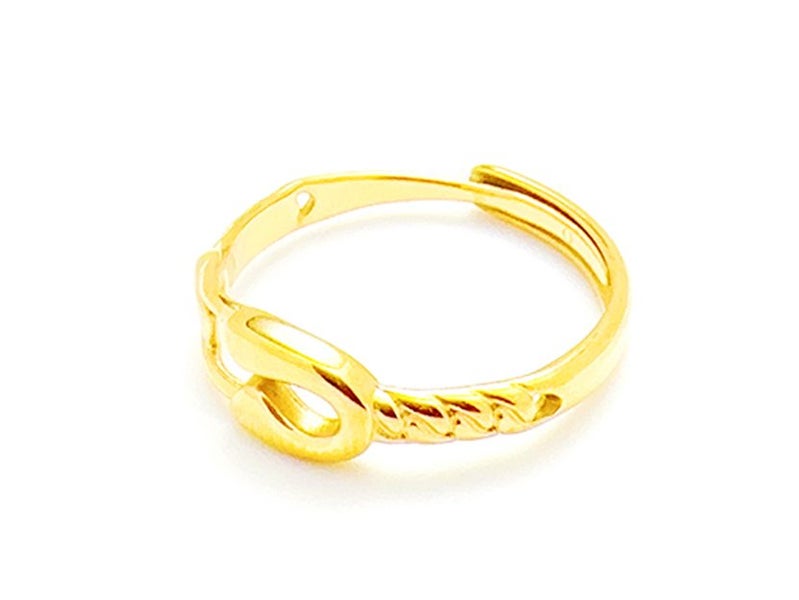 Open Design Gold-Plated Titanium Band Carousel 3