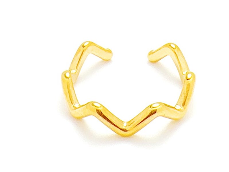 Open Design Gold-Plated Titanium Band Carousel 1