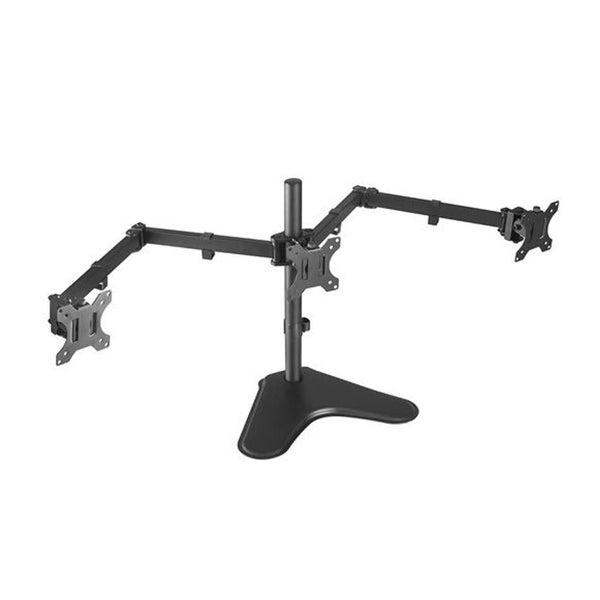 Brateck 13"-27" Triple Monitor Economy Desk Mount Stand. LDT12-T034N Carousel 1