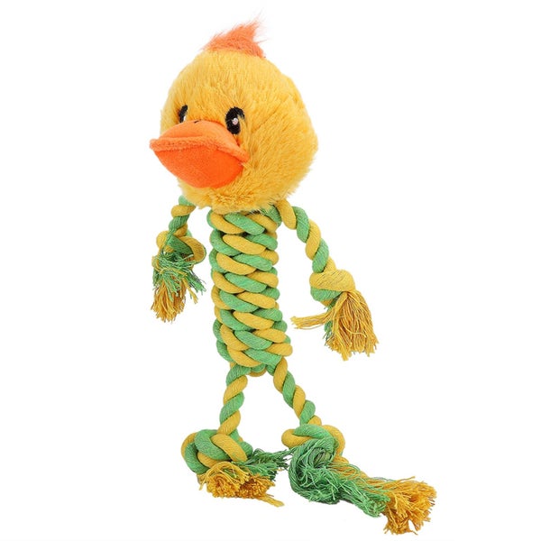 dog toy pet plush toy Pet Dog Cartoon Animal Toy Plush Cotton Rope Teeth Carousel 8