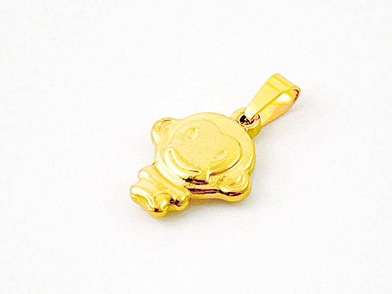Gold-Plated Titanium Monkey Pendant Carousel 2