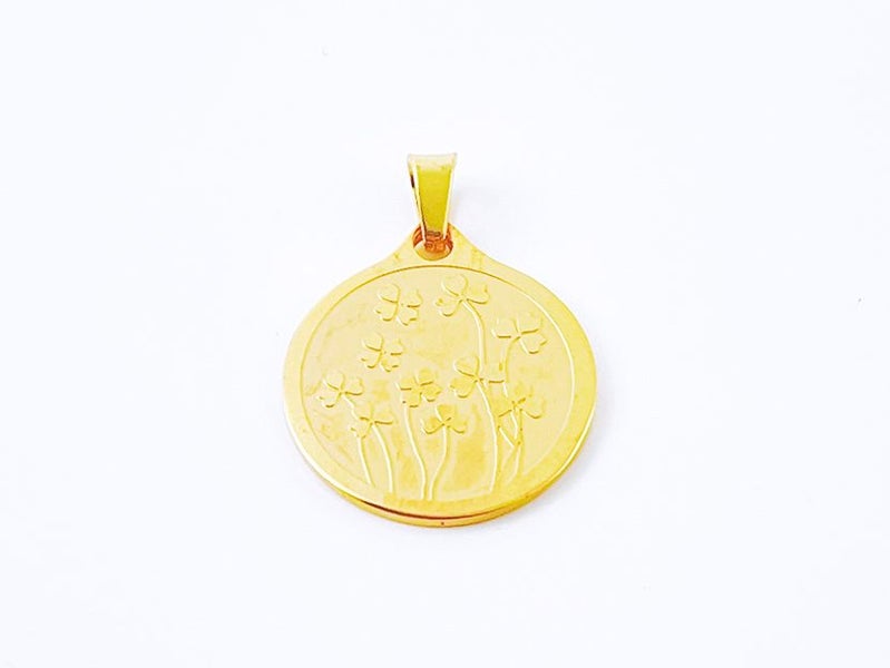 Gold-Plated Titanium Pendant Carousel 1