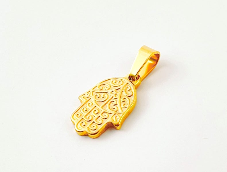 Gold-Plated Titanium Pendant Carousel 2