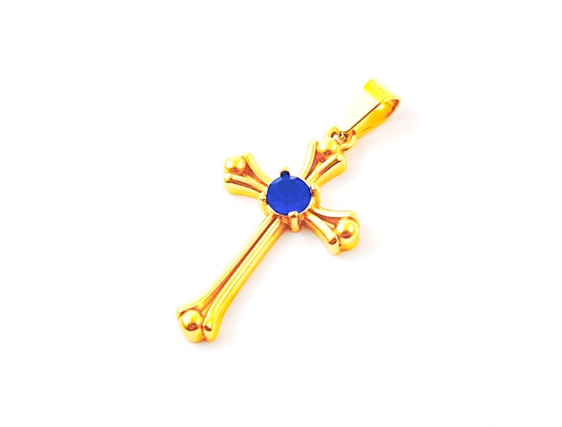 Cross Pendant in Gold Plating Carousel 2