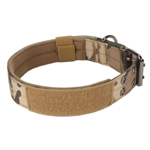 pet dog collar buckle dog collar Adjustable Dog Collar Double Row Metal Buckles Carousel 1