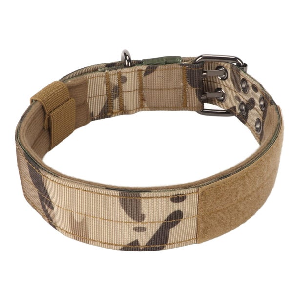 pet dog collar buckle dog collar Adjustable Dog Collar Double Row Metal Buckles Carousel 2