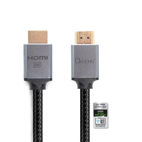 8K Hdmi 2.1A Cable 1M USB Cables Hubs & Adapters Oxhorn Carousel 2