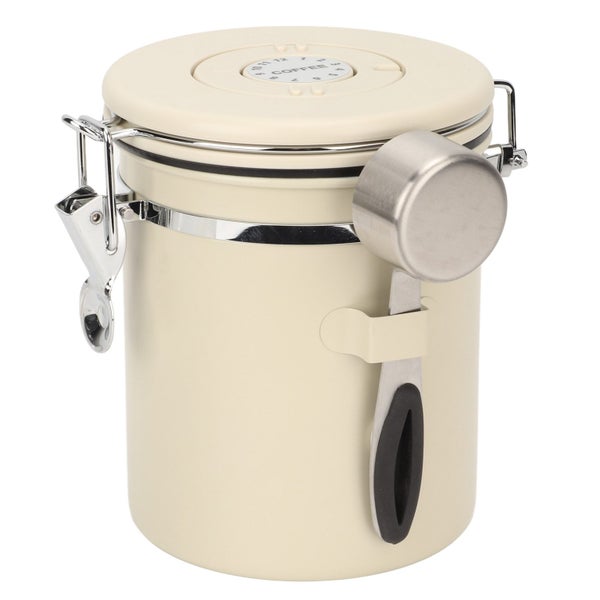 stainless steel coffee bean storage container coffee canister airtight coffee Carousel 2