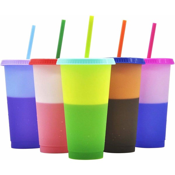 Creative Water Cup PP Material Temperature Sensitive Plastic Color Cup Carousel 2