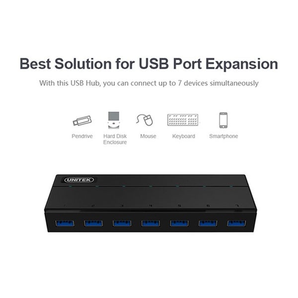 Unitek 7 Port USB 3.0 Hub [Y-3184] Carousel 2