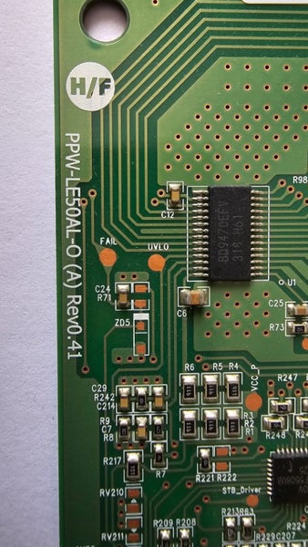 Sony KDL-50R550A Converstion board Carousel 2