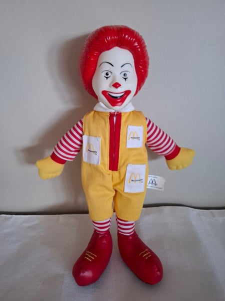 MCDONALD'S 1996 CHARACTER RONALD, SOFT TOY, IN VERY GOOD CONDITION Carousel 1
