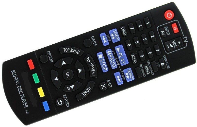 BRAND NEW PANASONIC NON GENUINE BLU RAY MEDIA PLAYER REMOTE CONTROL N2QAYB000956 Carousel 1