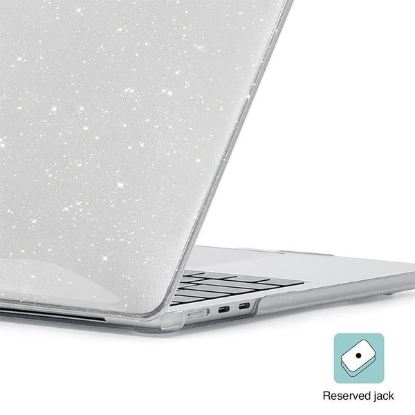 Macbook Air 13.6 Shockproof Hard Case M3 A3113 M2 A2681 Sparkly Clear Carousel 2