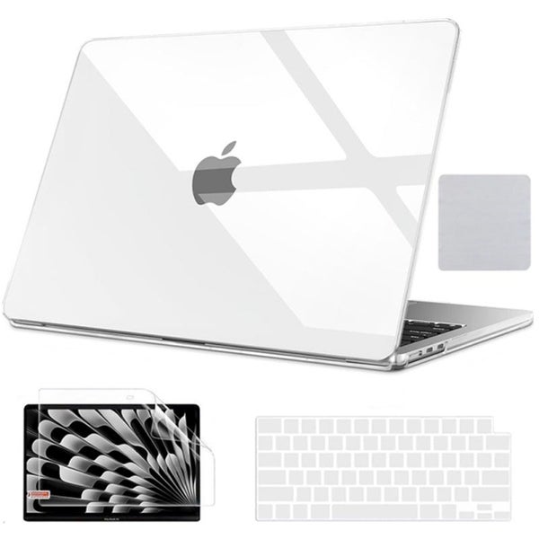 Macbook Air 13.6 Shockproof Hard Case M3 A3113 M2 A2681 Crystal Clear Carousel 1