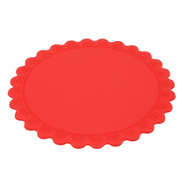 heat resistant mat silicone heat insulated pad Silicone Wax Melting Pot Mat Heat Carousel 1