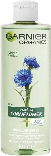 Garnier 400ml Anti Blackhead Cleansing Gel Micellar Water Soothing Cornflower Carousel 1