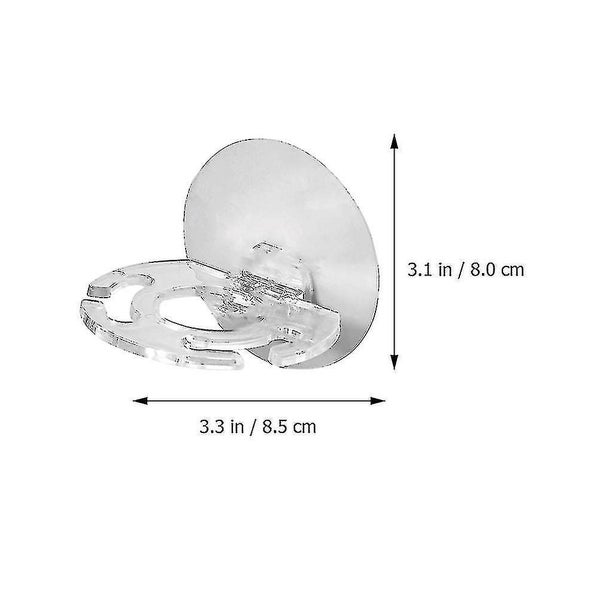 5 Pcs Wall Mounted Shelves Wall Mounted Toothbrush Rack Electric Toothbrush Hol Carousel 3