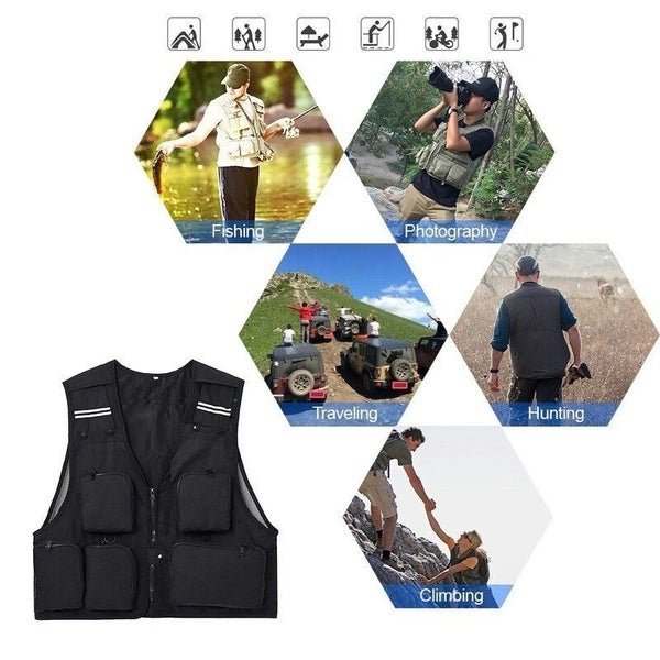 Outdoor Vest Waistcoat (Stock in Auckland) Carousel 2