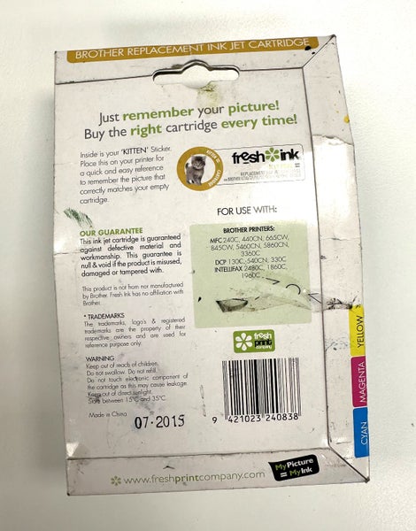 Replacement Brother Ink Jet Colour Cartridges (B2 Shelf - Papakura) Liquidation Carousel 2