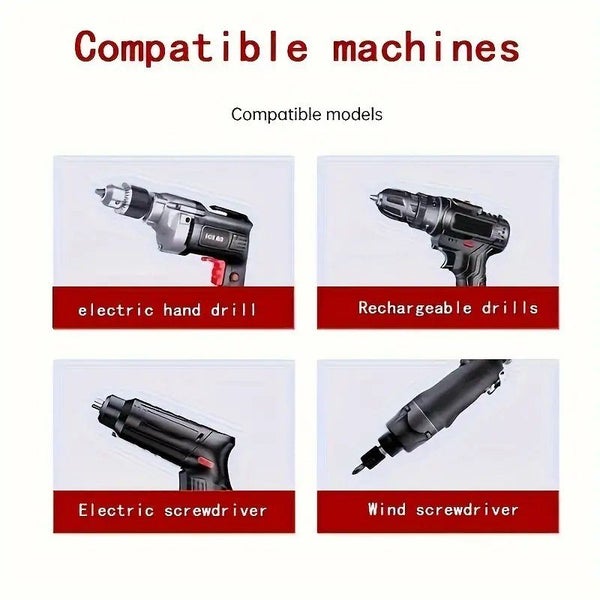 New 14Pcs 1/4 Inch Hex Shank Power Nut Driver Drill Bit Set Socket Wrench Carousel 18