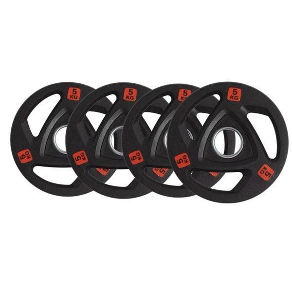 Weight Plates 5kg x 4 50mm blue Carousel 1