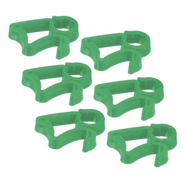 hang gutter hooks 100Pcs Christmas Light Clips Sturdy Plastic Easy Installation Carousel 2