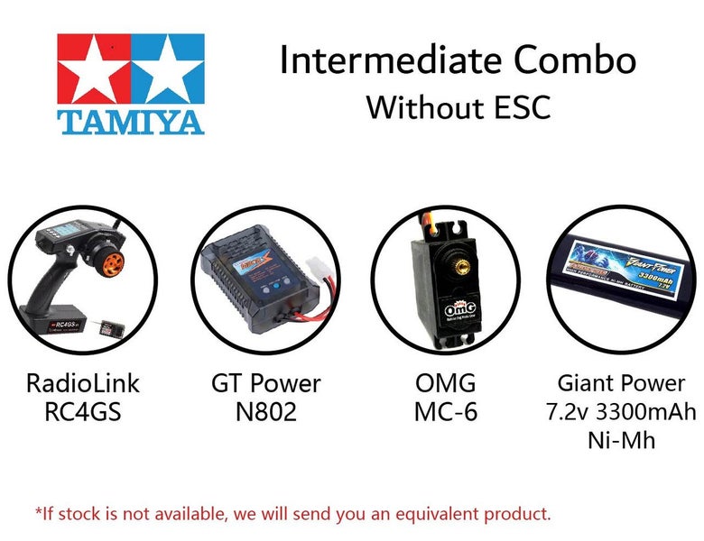 Intermediate Ready to Run Electronics Combo for Tamiya (Without ESC) Carousel 1