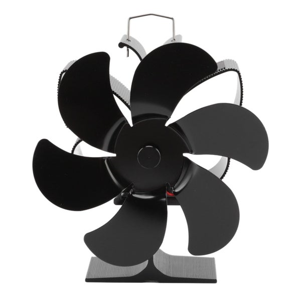 heat powered stove fan fireplace fan Stove Fan 6 Blades Greater Air Volume Low Carousel 2