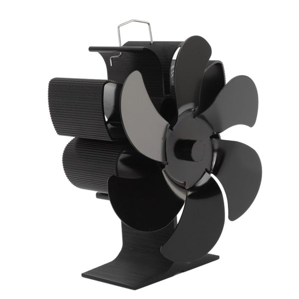 heat powered stove fan fireplace fan Stove Fan 6 Blades Greater Air Volume Low Carousel 8