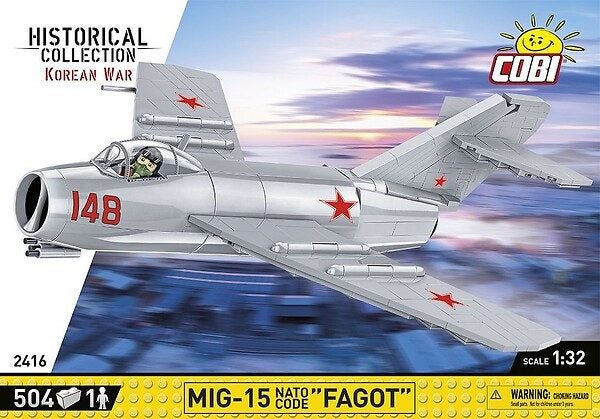 COBI-2416 | MiG-15 Fagot 504pcs Carousel 1