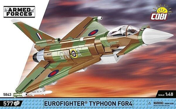 COBI-5843 | Eurofighter Typhoon FGR4 "GiNA" 577pcs Carousel 1